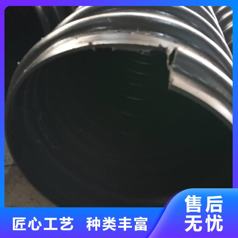 钢带管HDPE中空壁结构缠绕管定金锁价