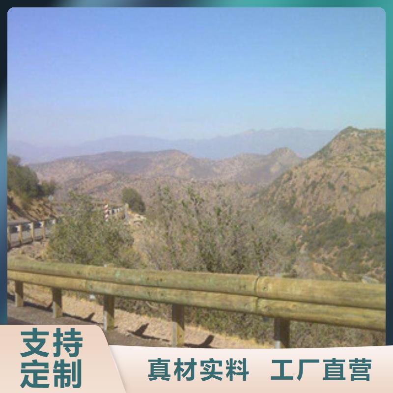 钢背木护栏桥梁景观护栏应用范围广泛