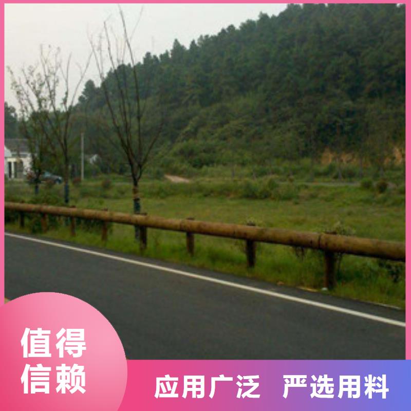 【钢背木护栏LED灯光护栏品质值得信赖】