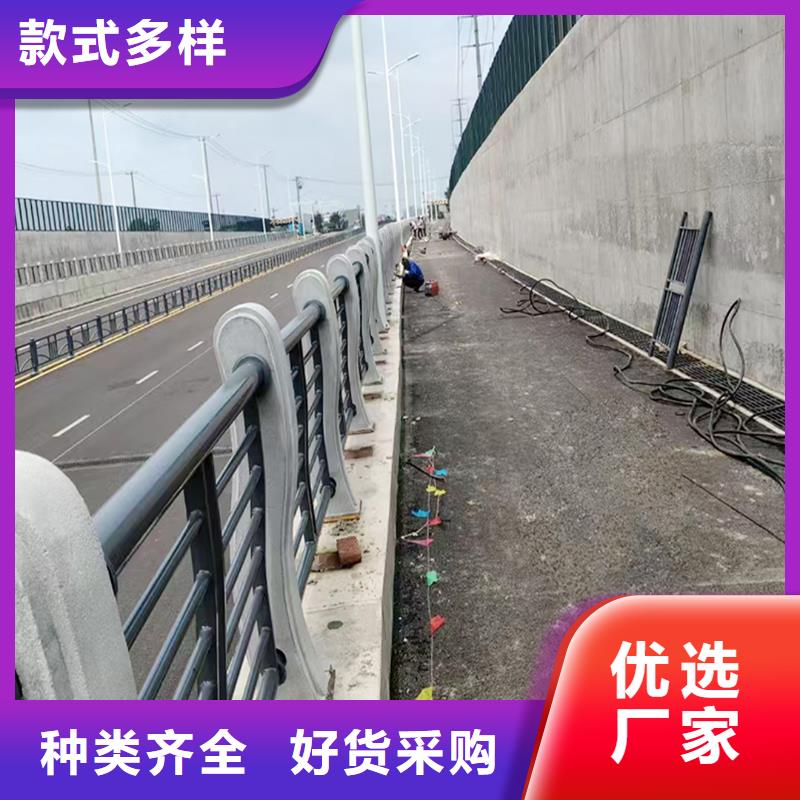 Q355B桥梁防撞栏杆安装优质货源桥梁栏杆