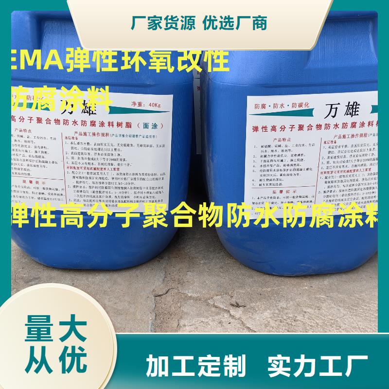 EMA弹性环氧改性防腐涂料自主研发厂家供应J55B冷却塔专用防腐防水涂料